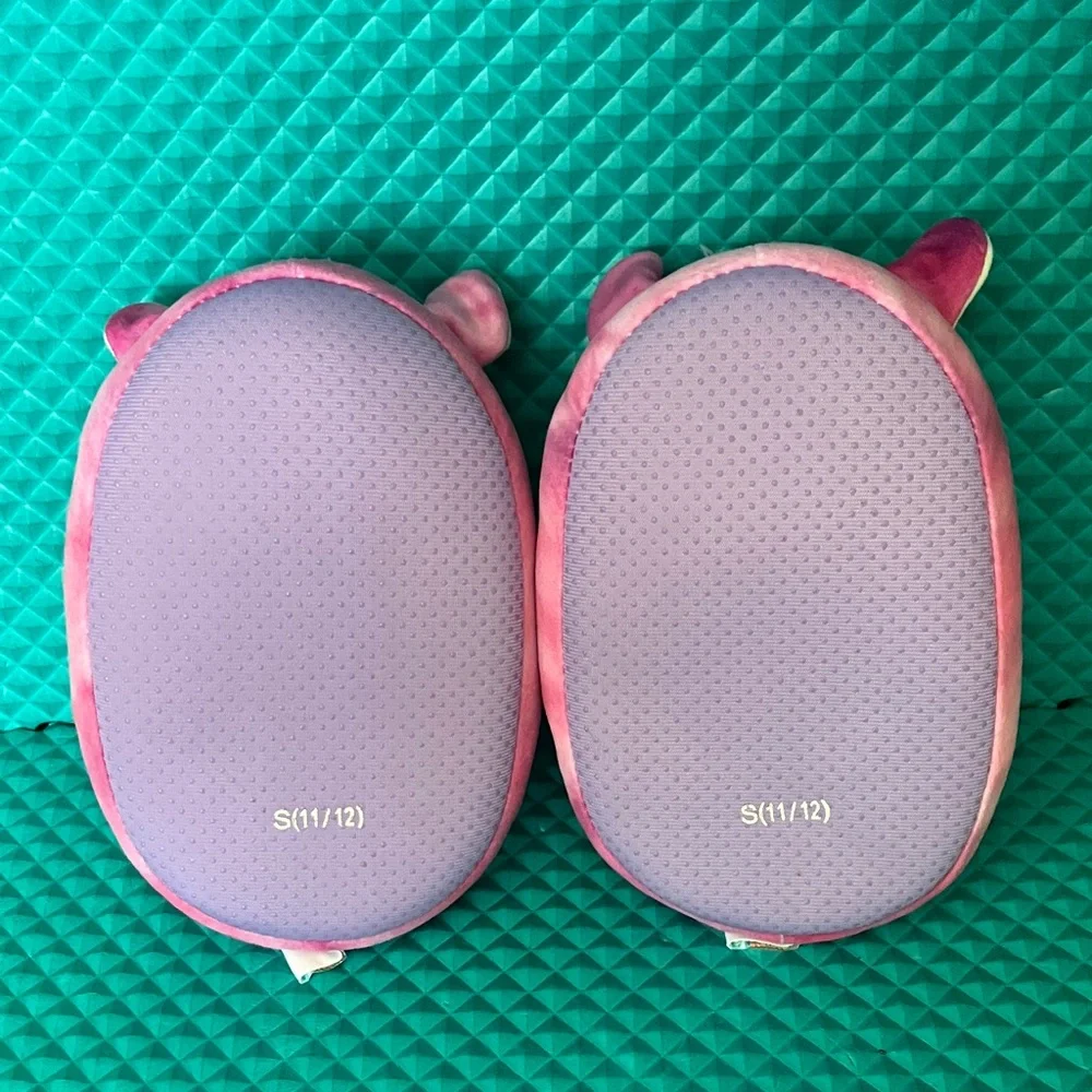 Squishmallows Lola The Unicorn Dual Sizes Girls Slippers | S 11-12